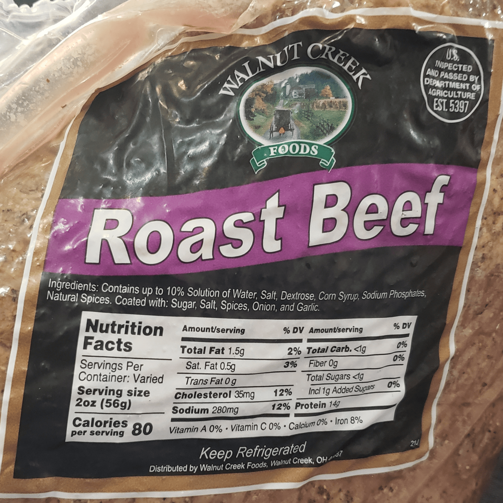 Walnut Creek Roast Beef