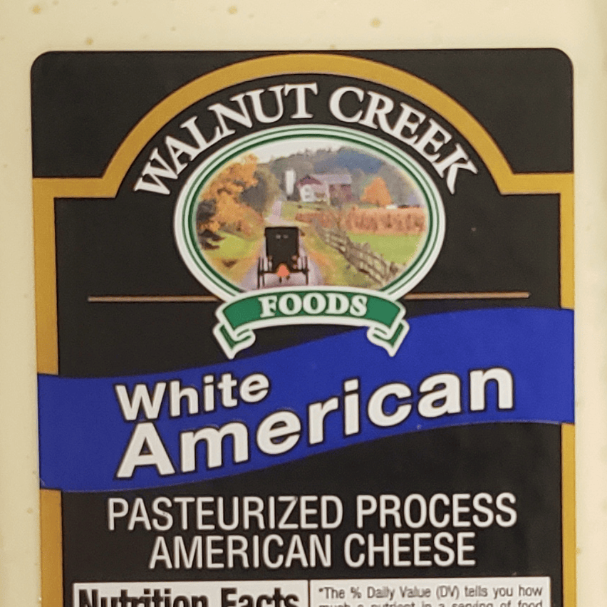 Walnut Creek White American Cheese