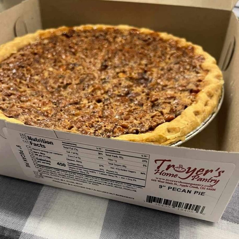 Troyer's Home Pantry Pecan Pie