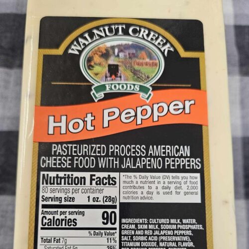 Walnut Creek Hot Pepper Cheese
