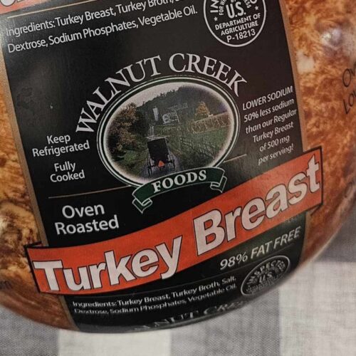 Walnut Creek Low Sodium Oven Roasted Turkey Breast