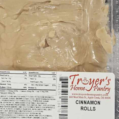 Troyer's Home Pantry Cinnamon Rolls