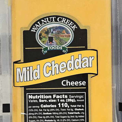 Walnut Creek Mild Cheddar Cheese