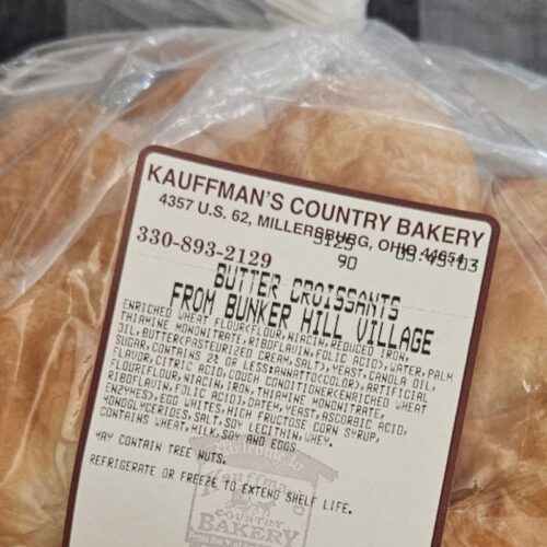 Kauffman's Country Bakery Butter Croissants