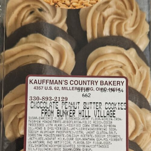 Kauffman's Country Bakery Chocolate Peanut Butter Cookies