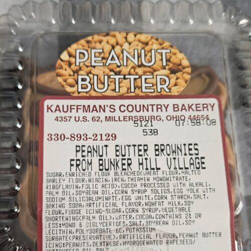 Kauffman's Country Bakery Peanut Butter Brownie