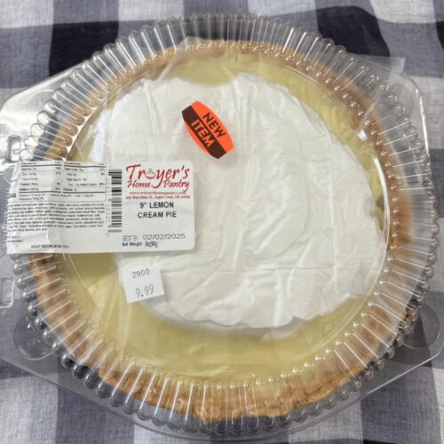 Troyer's Home Pantry Lemon Cream Pie