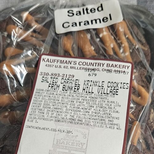 Kauffman's Country Bakery Salted Caramel Cookies